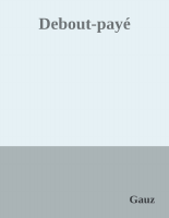 Debout-paye - Gauz.epub